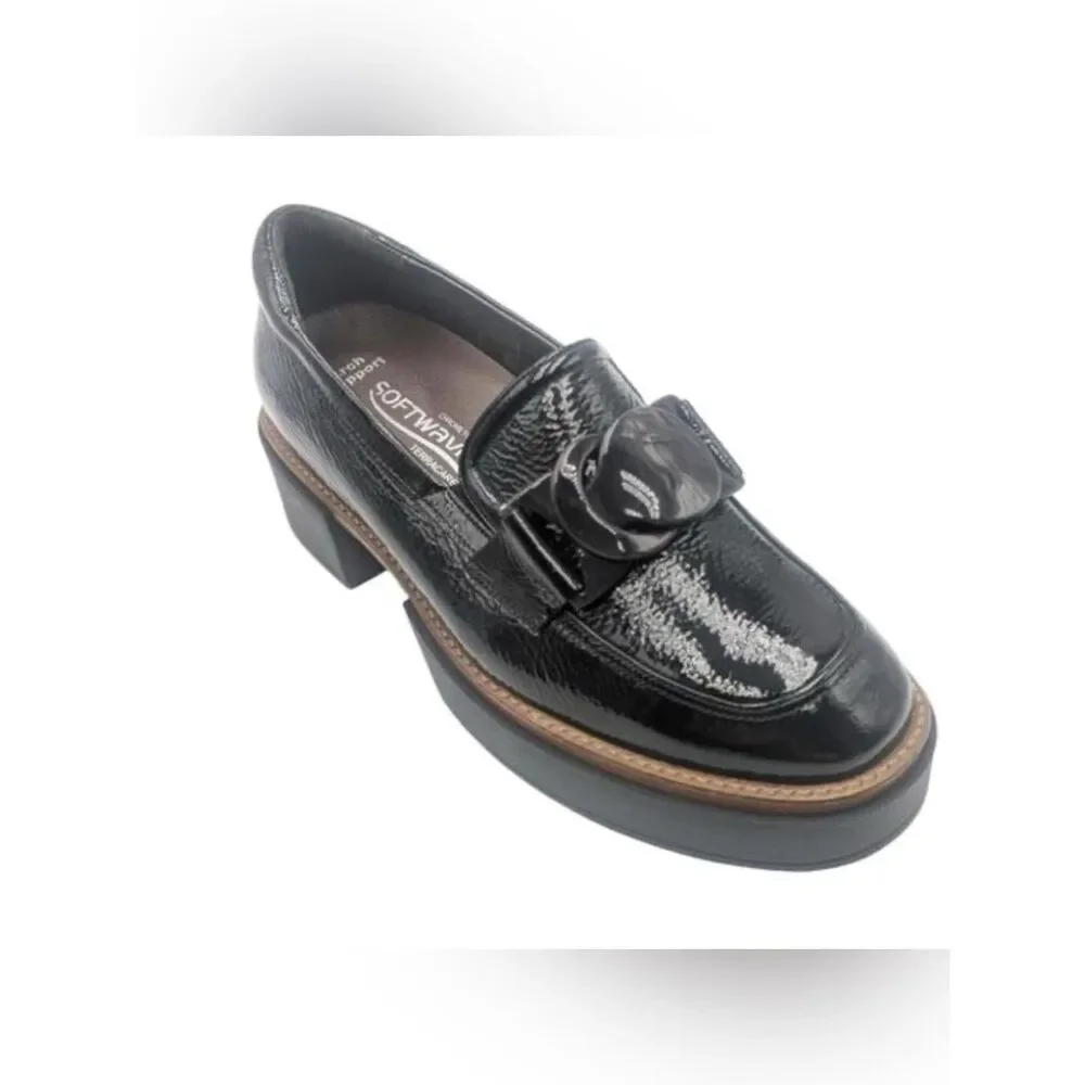RARE~ Softwaves Blum Moccasins in Black Size 41 / 10~ Excellent